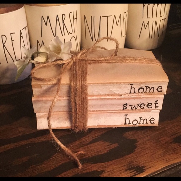 Rae Dunn Decor Book Stack - Picture 2 of 2